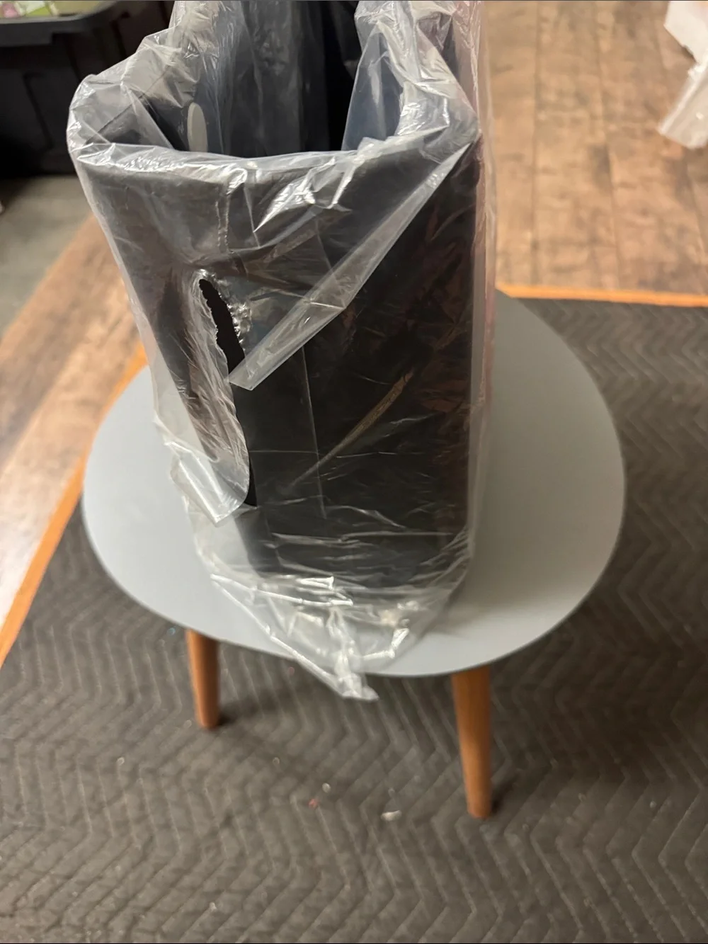 Black Home Accent Tote